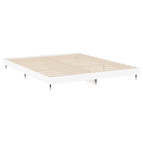 vidaXL Πλαίσιο κρεβατιού χωρίς στρώμα 180x200 εκ. Επεξεργασμένο Ξύλο