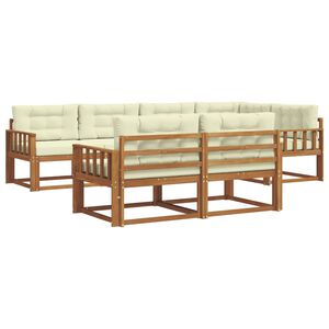 vidaXL &Sigma;&epsilon;&iota;&rho;ά &Kappa;&alpha;&nu;&alpha;&pi;έ &Epsilon;&xi;&omega;&tau;&epsilon;&rho;&iota;&kappa;&omicron;ύ &mu;&epsilon; &mu;&alpha;&xi;&iota;&lambda;ά&rho;&iota; 7 pcs &Phi;&upsilon;&sigma;&iota;&kappa;ό &kappa;&alpha;&iota; &Kappa;&rho;έ&mu;&alpha;