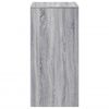 vidaXL Τραπέζι Κονσόλα Γκρι Sonoma 51x50x103,5 εκ. από Επεξεργ. Ξύλο