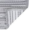 vidaXL Χαλί εξωτερικού χώρου ARAKIL Γκρι 160x230 cm PP