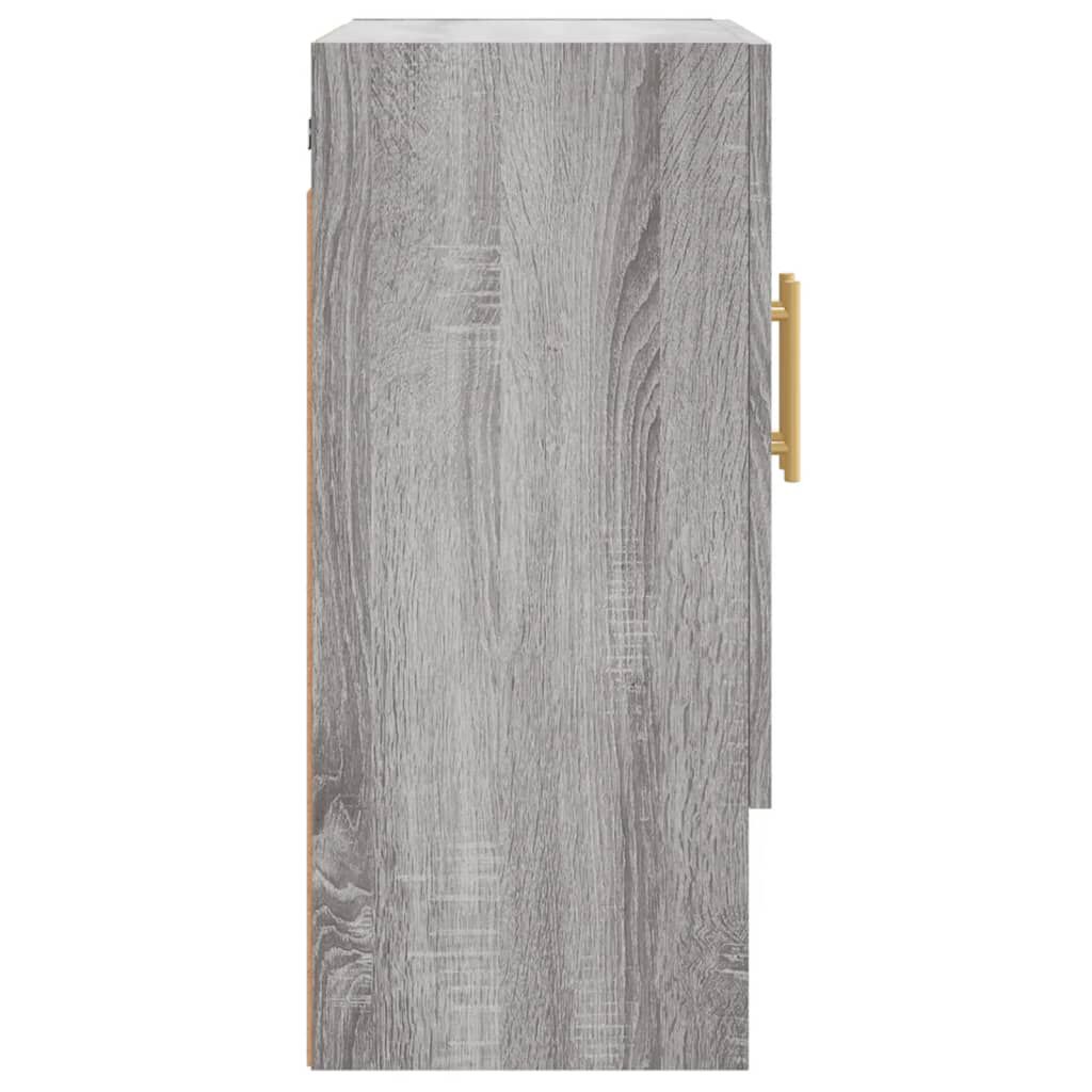 vidaXL Ντουλάπι Τοίχου Γκρι Sonoma 60 x 31 x 70 εκ. από Επεξεργ. Ξύλο
