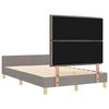 vidaXL &Sigma;&kappa;&epsilon;&lambda;&epsilon;&tau;ό&sigmaf; &Kappa;&rho;&epsilon;&beta;&alpha;&tau;&iota;&omicron;ύ &mu;&epsilon; &kappa;&epsilon;&phi;&alpha;&lambda;ά&rho;&iota; Taupe 140 x 200 cm ύ&phi;&alpha;&sigma;&mu;&alpha;