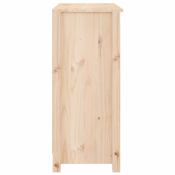 vidaXL Ντουλάπι 70 x 35 x 80 εκ. από Μασίφ Ξύλο Πεύκου