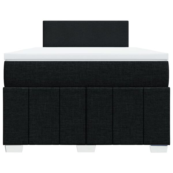 vidaXL &Kappa;&rho;&epsilon;&beta;ά&tau;&iota; Boxspring &mu;&epsilon; &Sigma;&tau;&rho;ώ&mu;&alpha; &Mu;&alpha;ύ&rho;&omicron; 120x190 &epsilon;&kappa;. &Upsilon;&phi;&alpha;&sigma;&mu;ά&tau;&iota;&nu;&omicron;
