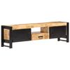 vidaXL Έπιπλο Τηλεόρασης 140 x 30 x 40 εκ. από Ακατέργαστο Ξύλο Μάνγκο