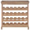 vidaXL Κάβα Κρασιών Καφέ 70 x 22,5 x 70,5 εκ. από MDF