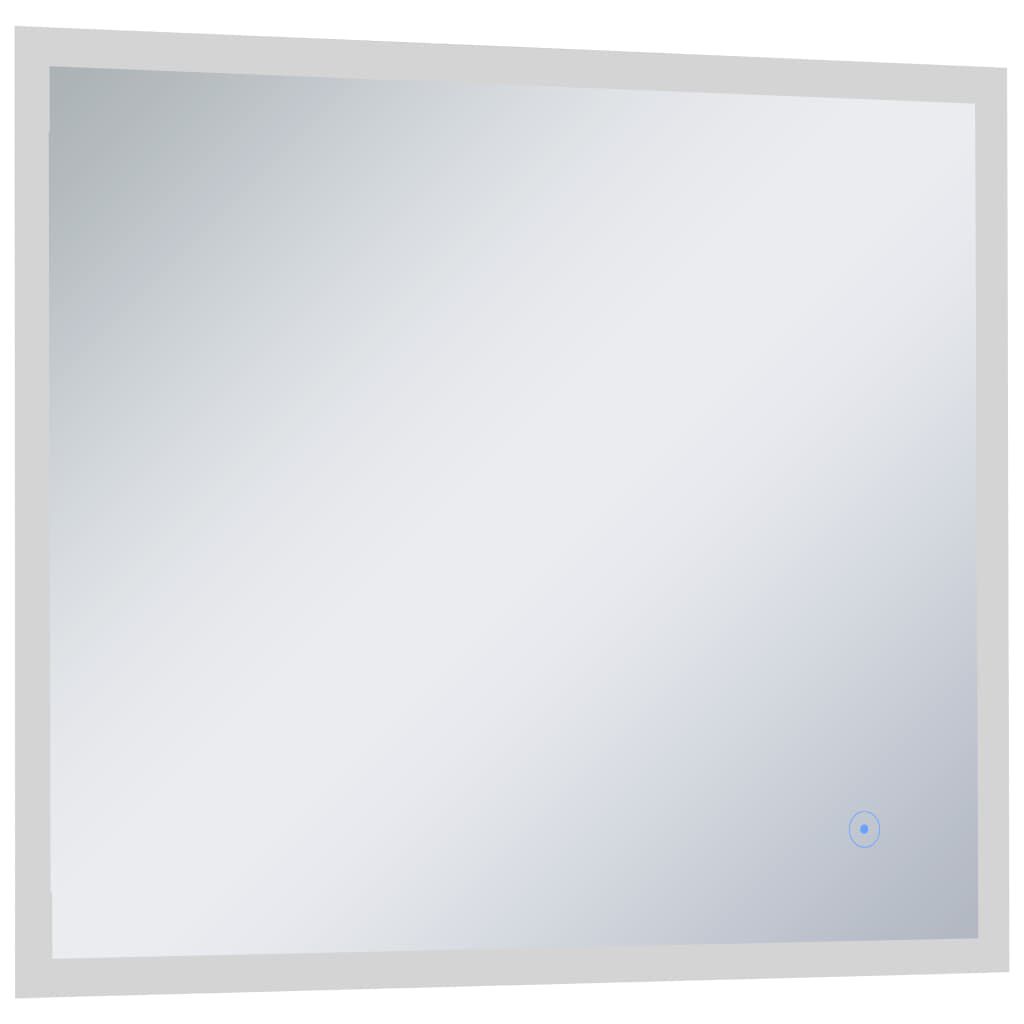 vidaXL Καθρέφτης Μπάνιου LED με Αισθητήρα Αφής 60 x 50 εκ.