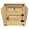 vidaXL Κομοδίνο Corona 45x35x47,5 εκ. από Μασίφ Ξύλο Πεύκου