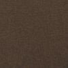 vidaXL Στρώμα με Pocket Springs Σκούρο Καφέ 100x200x20 εκ. Υφασμάτινο