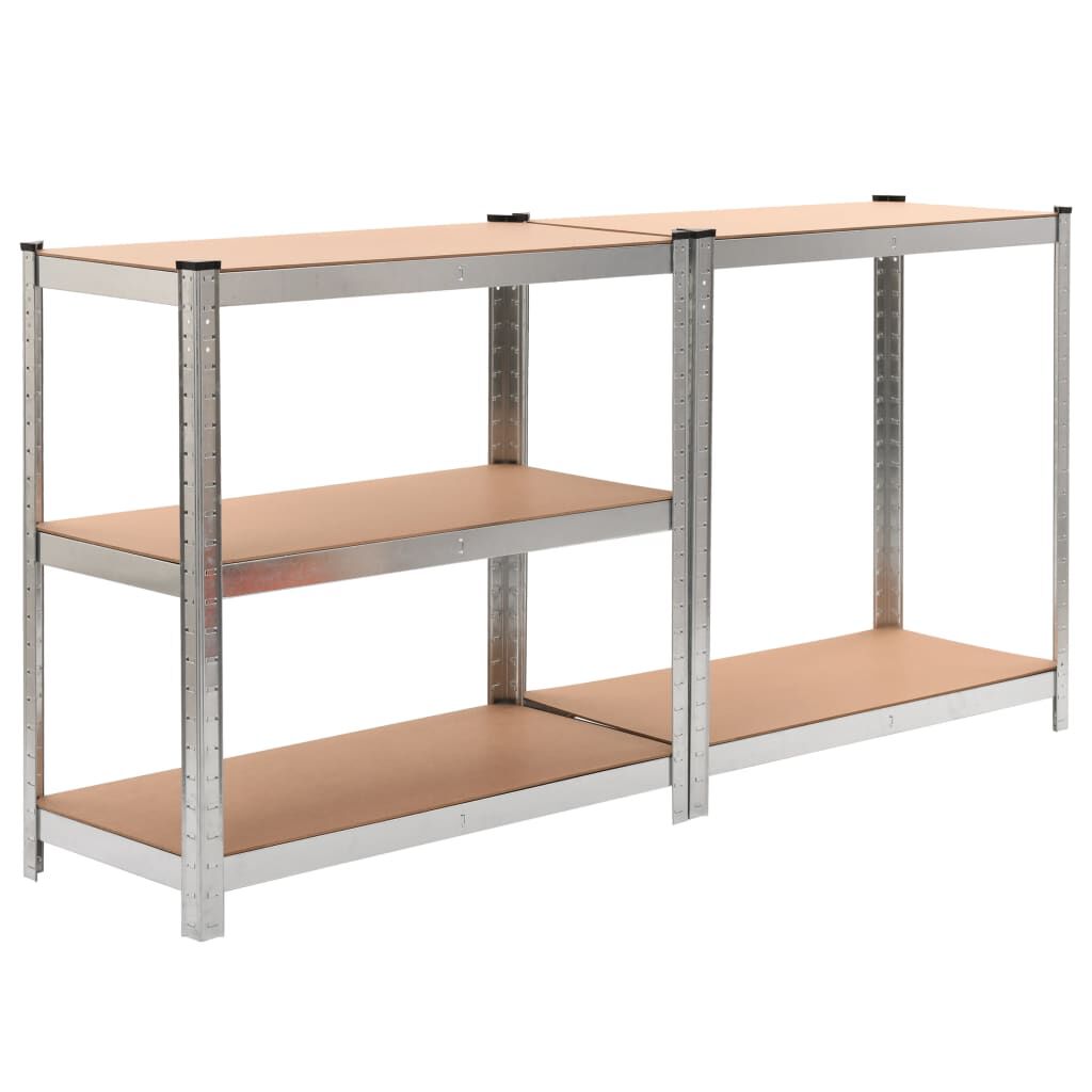 vidaXL Ραφιέρες Αποθήκευσης 2 τεμ. 90 x 40 x 180 εκ. από MDF