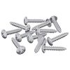 vidaXL &Xi;&upsilon;&lambda;&omicron;&beta;ί&delta;&epsilon;&sigmaf; 12 &tau;&mu;&chi;. &Alpha;&sigma;&eta;&mu;ί M3,5 x 20 mm &Alpha;&tau;&sigma;ά&lambda;&iota;