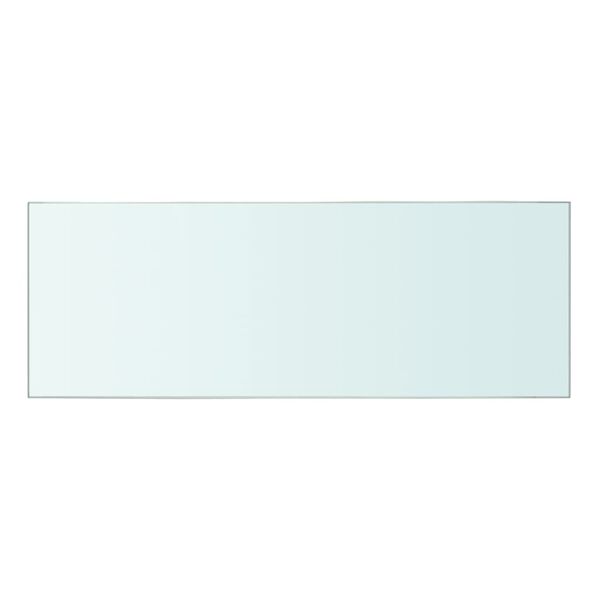 vidaXL Ράφια Πάνελ 2 τεμ. Διάφανα 40 x 12 εκ. Γυάλινα