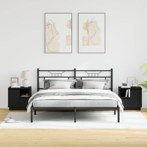 vidaXL &Kappa;&omicron;&mu;&omicron;&delta;ί&nu;&omicron; 2 pcs &Mu;&alpha;ύ&rho;&eta; &Omicron;&xi;&upsilon;ά 50 x 34,5 x 50 &epsilon;&kappa;. &Epsilon;&pi;&epsilon;&xi;&epsilon;&rho;&gamma;&alpha;&sigma;&mu;έ&nu;&omicron; &xi;ύ&lambda;&omicron;