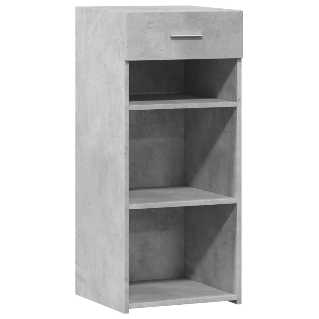 vidaXL Ντουλάπι Γκρι Σκυροδέματος 40x42,5x93 εκ. Επεξεργασμένο Ξύλο