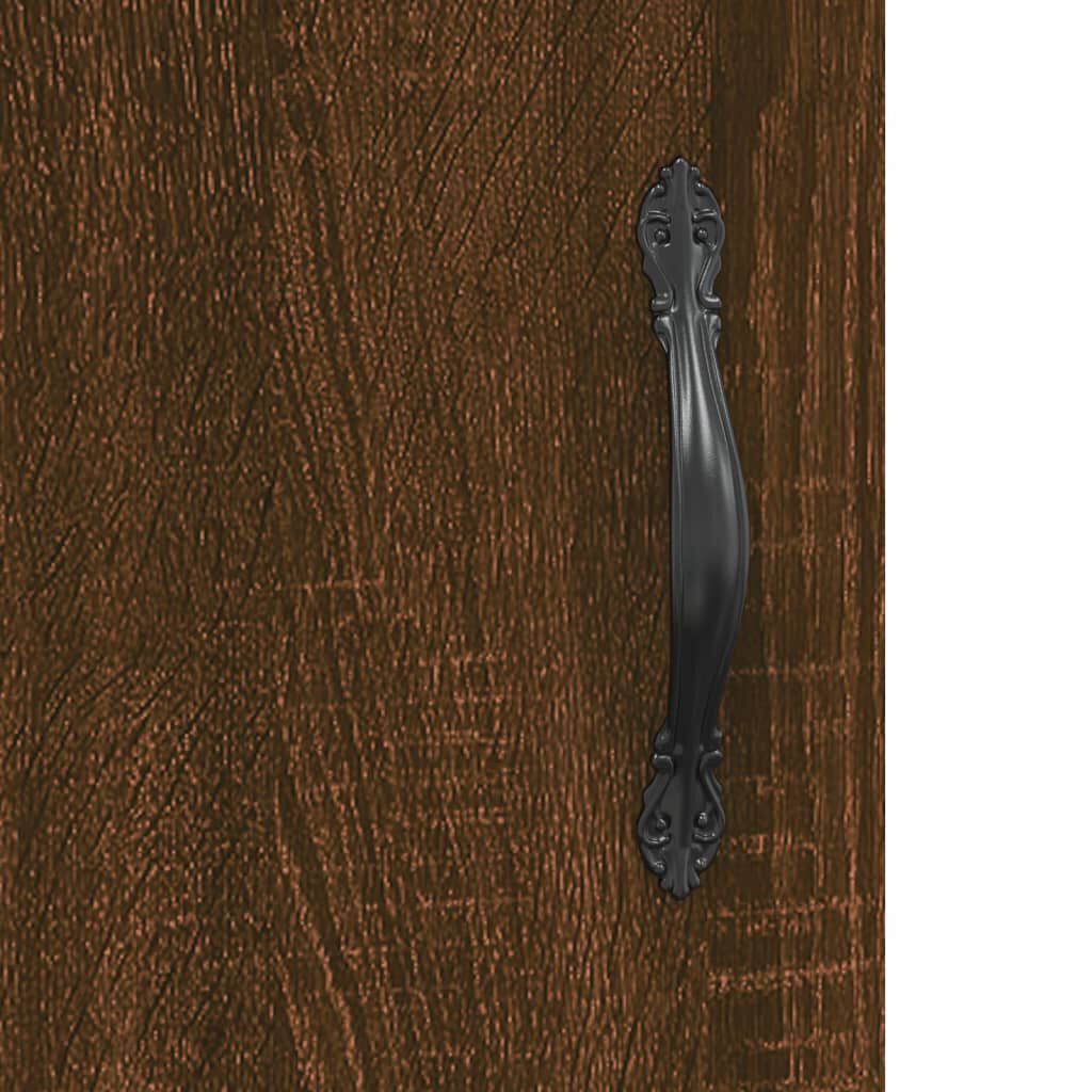vidaXL Έπιπλο Τηλεόρασης Καφέ Δρυς 150x30x50 εκ. Επεξ. Ξύλο