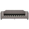 vidaXL Καναπές Κρεβάτι Συρόμενος Taupe 80 x 200 εκ. Υφασμάτινος