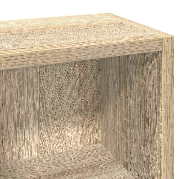 vidaXL Έπιπλα για CD 2 τεμ. Sonoma Δρυς 21x16x93,5 εκ. από Μοριοσανίδα