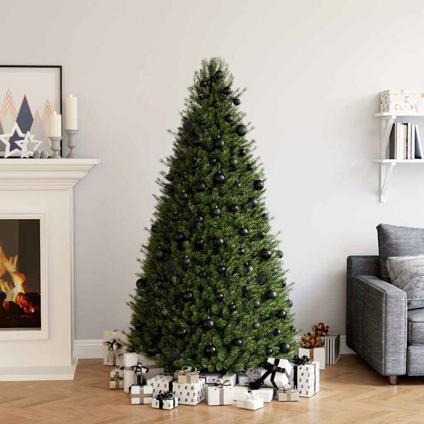 vidaXL Χριστουγεννιάτικες Μπάλες Σετ 100 Τεμαχίων Μαύρες