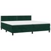 vidaXL &Kappa;&rho;&epsilon;&beta;ά&tau;&iota; Boxspring &mu;&epsilon; &Sigma;&tau;&rho;ώ&mu;&alpha; &Sigma;&kappa;&omicron;ύ&rho;&omicron; &Pi;&rho;ά&sigma;&iota;&nu;&omicron; 200x200&epsilon;&kappa;. &Beta;&epsilon;&lambda;&omicron;ύ&delta;&iota;&nu;&omicron;