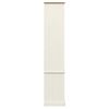 vidaXL Βιτρίνα VIGO Λευκή 85 x 35 x 170 εκ. από Μασίφ Ξύλο Πεύκου