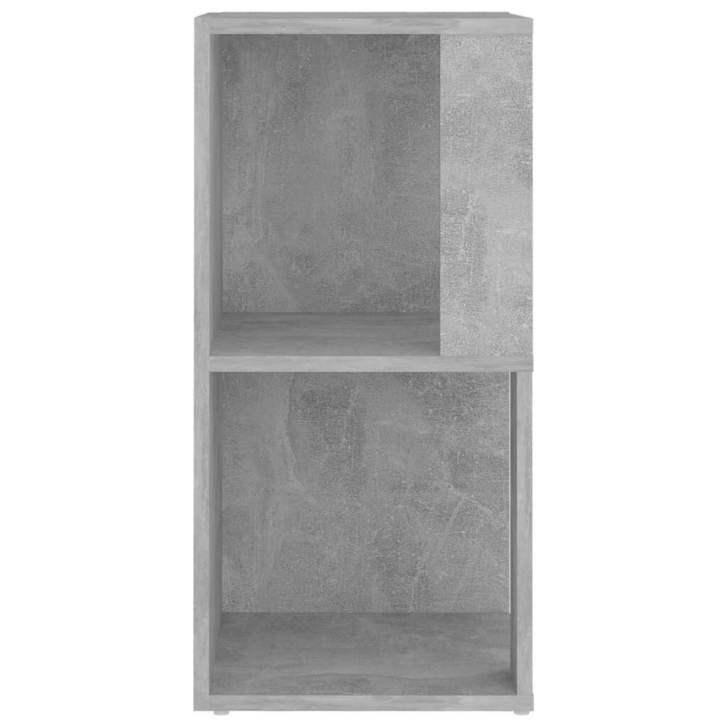vidaXL Ντουλάπι Γωνιακό Γκρι Σκυροδέματος 33x33x67 εκ. από Επεξ. Ξύλο