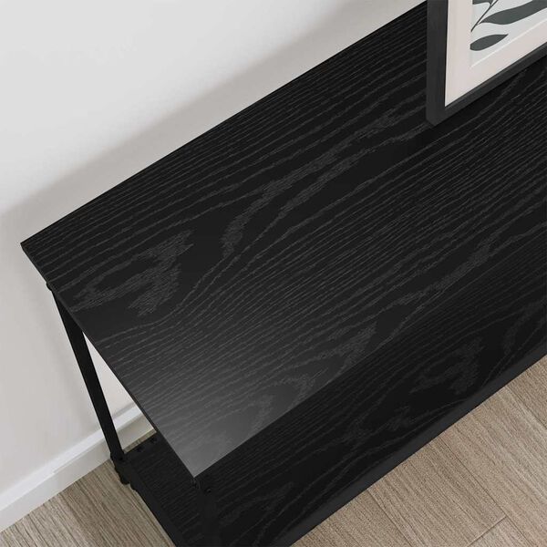 vidaXL &Tau;&rho;&alpha;&pi;έ&zeta;&iota; &kappa;&omicron;&nu;&sigma;ό&lambda;&alpha;&sigmaf; &mu;&epsilon; &rho;ά&phi;&iota; &Mu;&alpha;ύ&rho;&eta; &delta;&rho;&upsilon;&sigmaf; 101 x 30.5 x 75 &epsilon;&kappa;