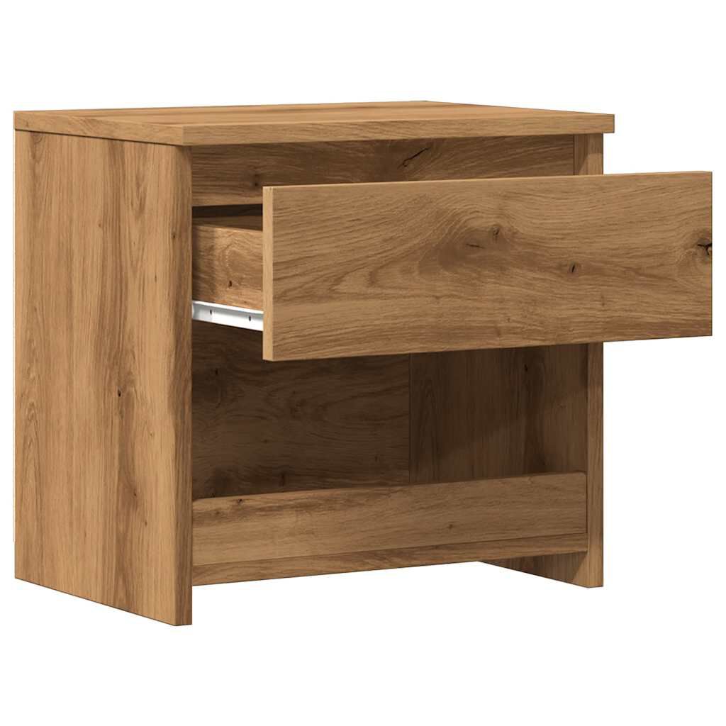 vidaXL Κομοδίνο ντουλάπι Artisan Oak 40x30x39 cm Κατασκευασμένο ξύλο