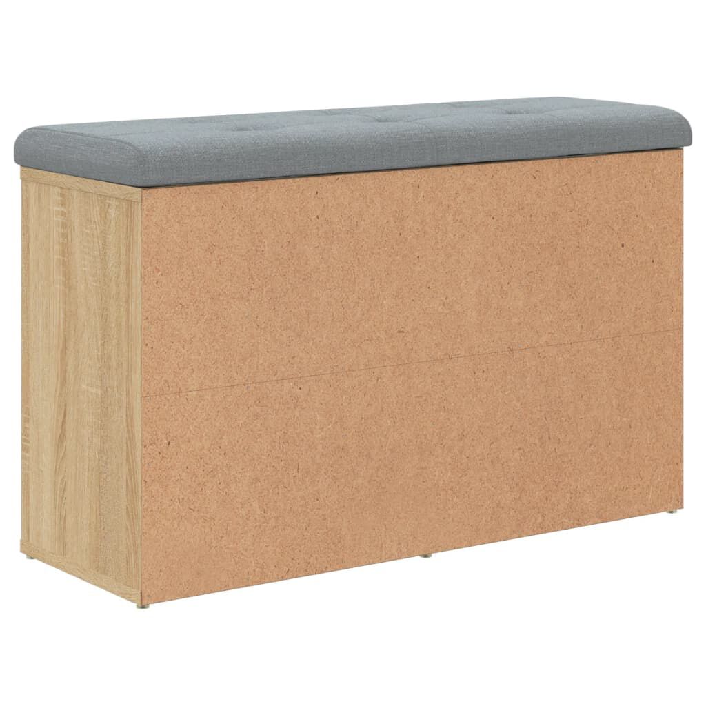 vidaXL Παπουτσοθήκη Sonoma Δρυς 82x32x50 εκ. από Επεξεργασμένο Ξύλο