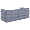 vidaXL Μαξιλάρι 2 pcs Γκρι 70 x 70 x 54 εκ Πολυεστέρας