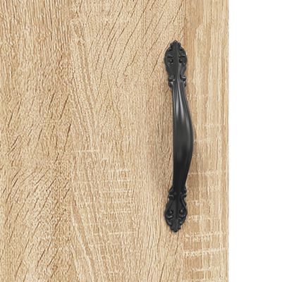 vidaXL Ντουλάπι Sonoma δρυς 69,5 x 34 x 180 εκ. από Επεξεργασμένο Ξύλο