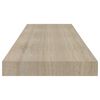 vidaXL Ράφια Τοίχου 4 τεμ. Χρώμα Δρυός 80 x 23,5 x 3,8 εκ. MDF