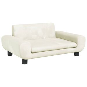 vidaXL &Kappa;&rho;&epsilon;&beta;ά&tau;&iota; &Sigma;&kappa;ύ&lambda;&omicron;&upsilon; &Kappa;&rho;&epsilon;&mu; 70 x 45 x 33 &epsilon;&kappa;. &Beta;&epsilon;&lambda;&omicron;ύ&delta;&iota;&nu;&omicron;