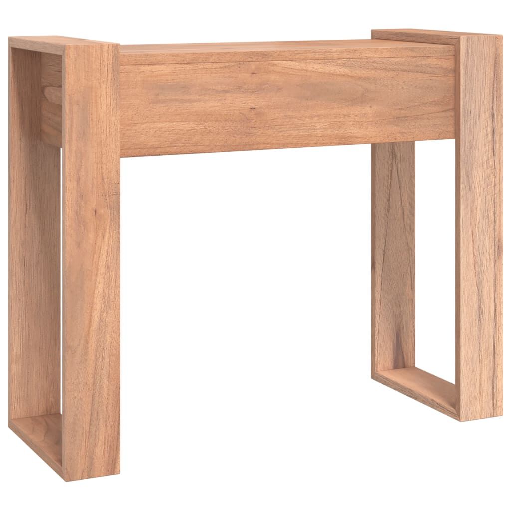 vidaXL Τραπέζι Κονσόλα 90 x 35 x 75 εκ. από Μασίφ Ξύλο Teak