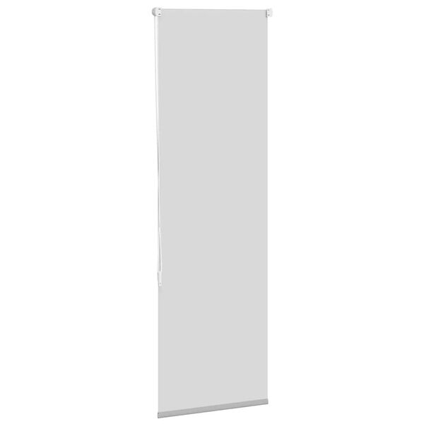 vidaXL Ρολέρ Μπλακάουτ ανοιχτό γκρι 40x130 cm Πλάτος υφάσματος 35,7cm