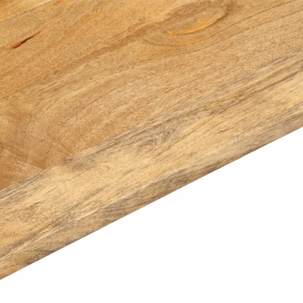 vidaXL Επιφάνεια Τραπεζιού Ορθογώνια 140x40x2,5 εκ. Μασίφ Ξύλο Μάνγκο