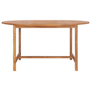 vidaXL &Tau;&rho;&alpha;&pi;έ&zeta;&iota; &Kappa;ή&pi;&omicron;&upsilon; 150 x 76 &epsilon;&kappa;. &alpha;&pi;ό &Mu;&alpha;&sigma;ί&phi; &Xi;ύ&lambda;&omicron; Teak