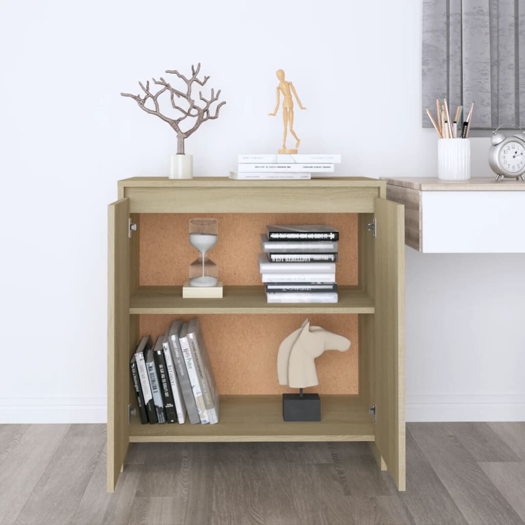 vidaXL Μπουφές Sonoma Δρυς 70x41x75 εκ. από Επεξεργασμένο Ξύλο