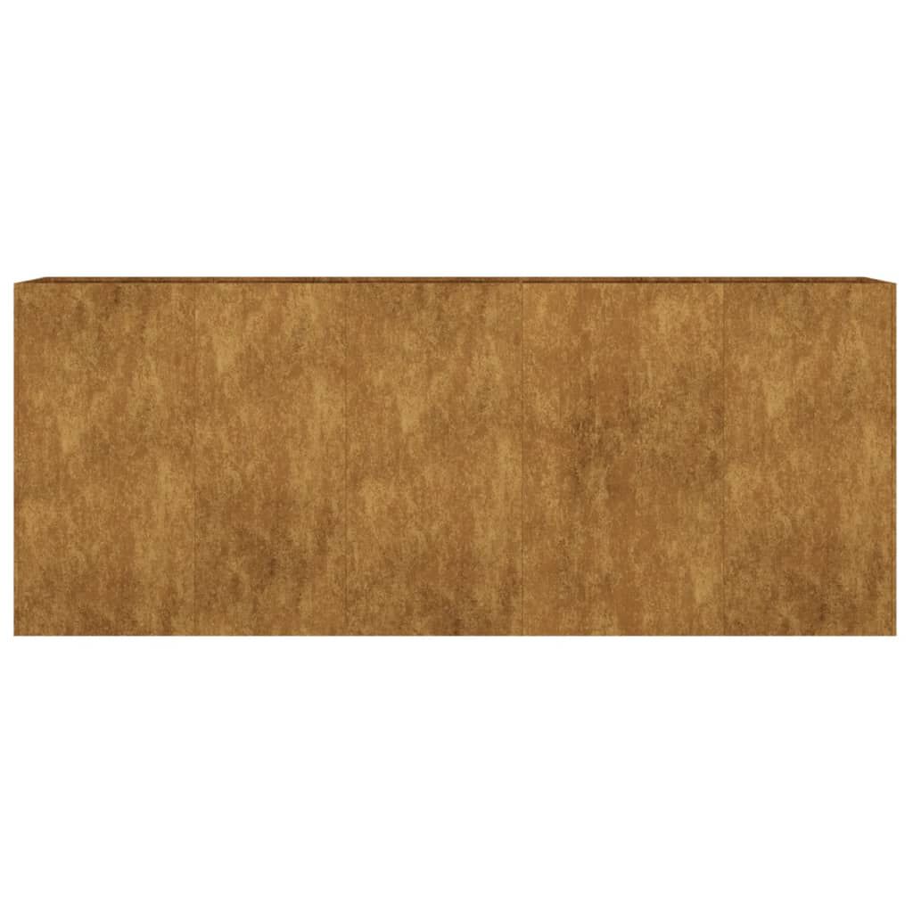 vidaXL Ζαρντινιέρα 200 x 40 x 80 εκ. από Ατσάλι Σκληρυθέν στον Αέρα