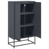 vidaXL Ντουλάπι Ανθρακί 68,5x38,5x123,5 εκ. από Ατσάλι