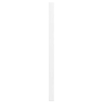 vidaXL Πόρτες ντουλαπιών Louvred Design 2 τεμάχια Λευκό 39,5x29,5 cm