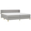 vidaXL &Kappa;&rho;&epsilon;&beta;ά&tau;&iota; Boxspring &mu;&epsilon; &Sigma;&tau;&rho;ώ&mu;&alpha; &Alpha;&nu;&omicron;&iota;&chi;&tau;ό &Gamma;&kappa;&rho;&iota; 200x200 &epsilon;&kappa;. &Upsilon;&phi;&alpha;&sigma;&mu;ά&tau;&iota;&nu;&omicron;