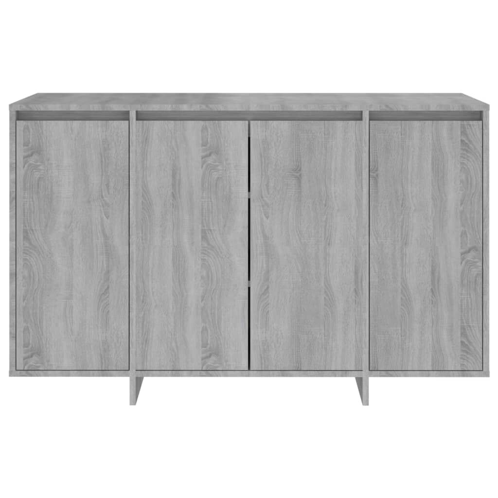 vidaXL Μπουφές Γκρι Sonoma 120 x 41 x 75 εκ από Μοριοσανίδα