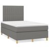 vidaXL &Kappa;&rho;&epsilon;&beta;ά&tau;&iota; Boxspring &mu;&epsilon; &Sigma;&tau;&rho;ώ&mu;&alpha; & LED &Sigma;&kappa;.&Gamma;&kappa;&rho;&iota; 120x190&epsilon;&kappa;. &Upsilon;&phi;&alpha;&sigma;&mu;ά&tau;&iota;&nu;&omicron;