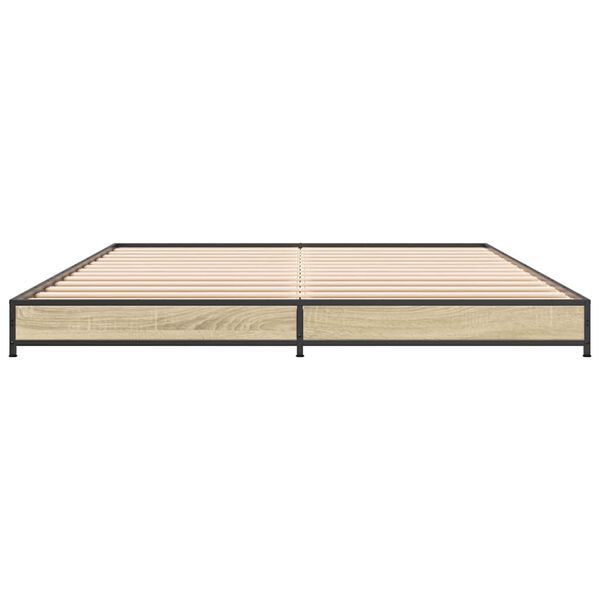 vidaXL &Pi;&lambda;&alpha;ί&sigma;&iota;&omicron; &Kappa;&rho;&epsilon;&beta;&alpha;&tau;&iota;&omicron;ύ Sonoma &Delta;&rho;&upsilon;&sigmaf; 120x200 &epsilon;&kappa;. &Epsilon;&pi;&epsilon;&xi;. &Xi;ύ&lambda;&omicron; & &Mu;έ&tau;&alpha;&lambda;&lambda;&omicron;