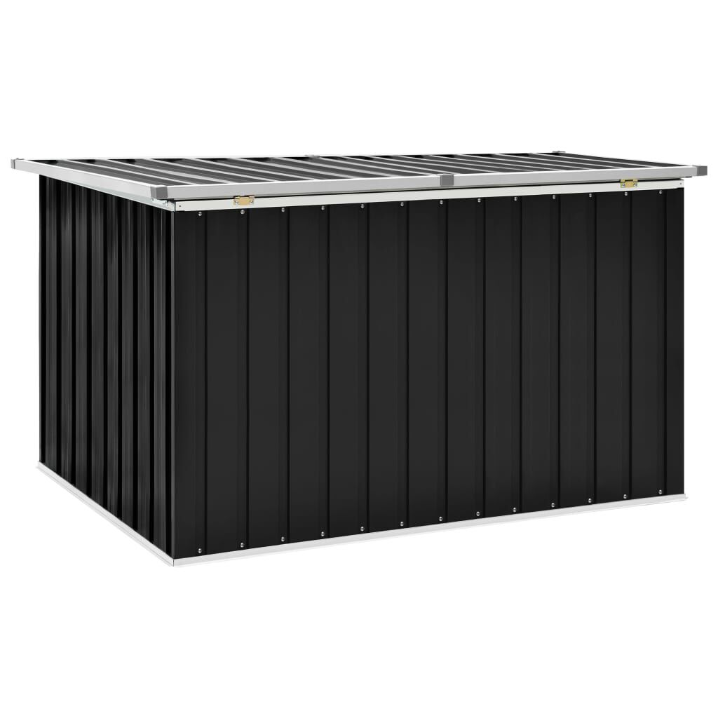 vidaXL Μπαούλο Αποθήκευσης Κήπου Ανθρακί 149 x 99 x 93 εκ.