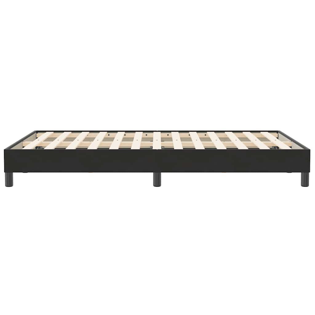 vidaXL Πλαίσιο κρεβατιού χωρίς στρώμα Μαύρο 120x210 cm Βελούδινο