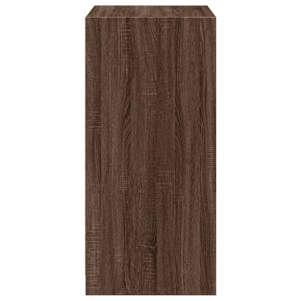 vidaXL Ντουλάπα Γκρι Sonoma 48x41x102 εκ. από Επεξεργασμένο Ξύλο