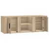 vidaXL Έπιπλο Τηλεόρασης Sonoma Δρυς 100x31,5x35 εκ. Επεξ. Ξύλο
