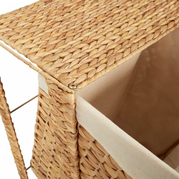 vidaXL Καλάθι Άπλυτων 44 x 34 x 64 εκ. από Υάκινθο Νερού