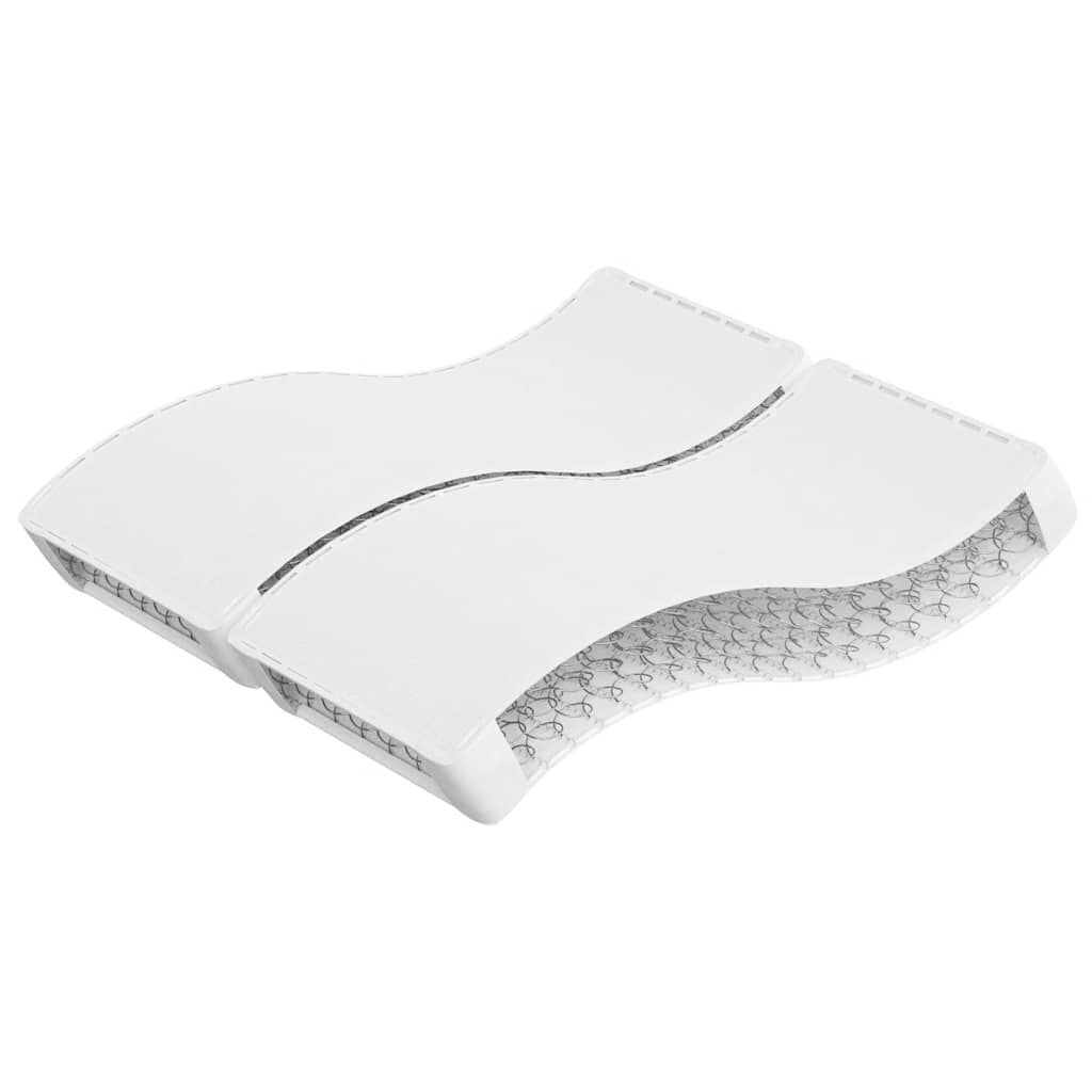 vidaXL Στρώμα με Bonnell Springs Μεσαία Σκληρότητα 160 x 200 εκ.